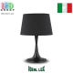 Настольная лампа/абажур Ideal Lux, металл, IP20, чёрный, LONDON TL1 BIG NERO. Италия!
